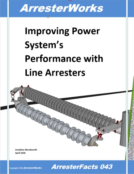 Improving Power System's Performance with Line Arresters