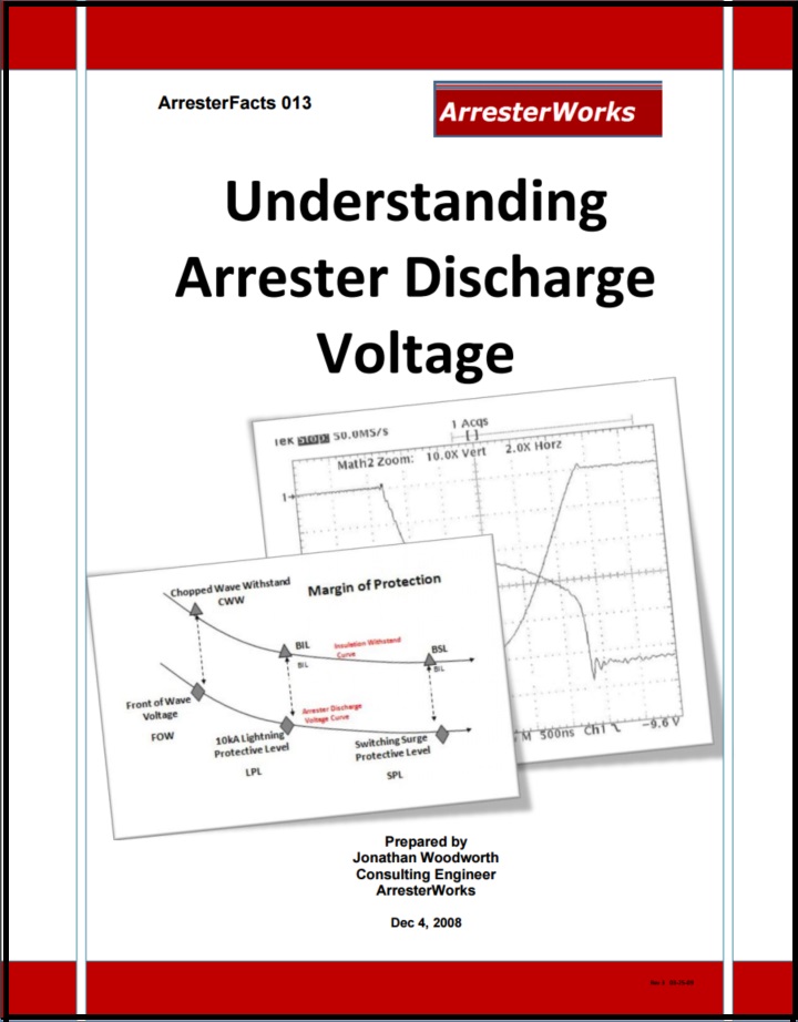 Arrester Discharge Voltage