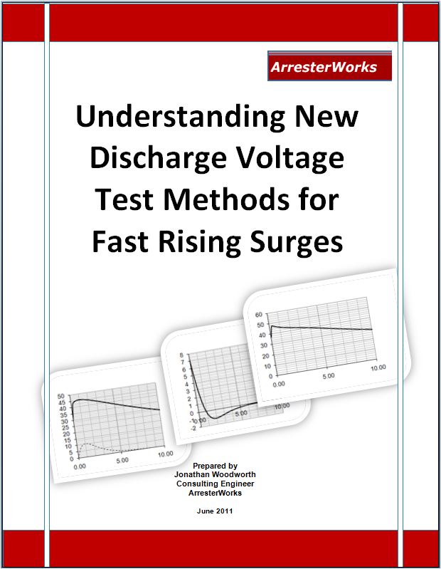 Discharge Voltage for Fast Rising Surges