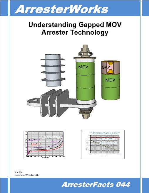 Gapped MOV Arresters
