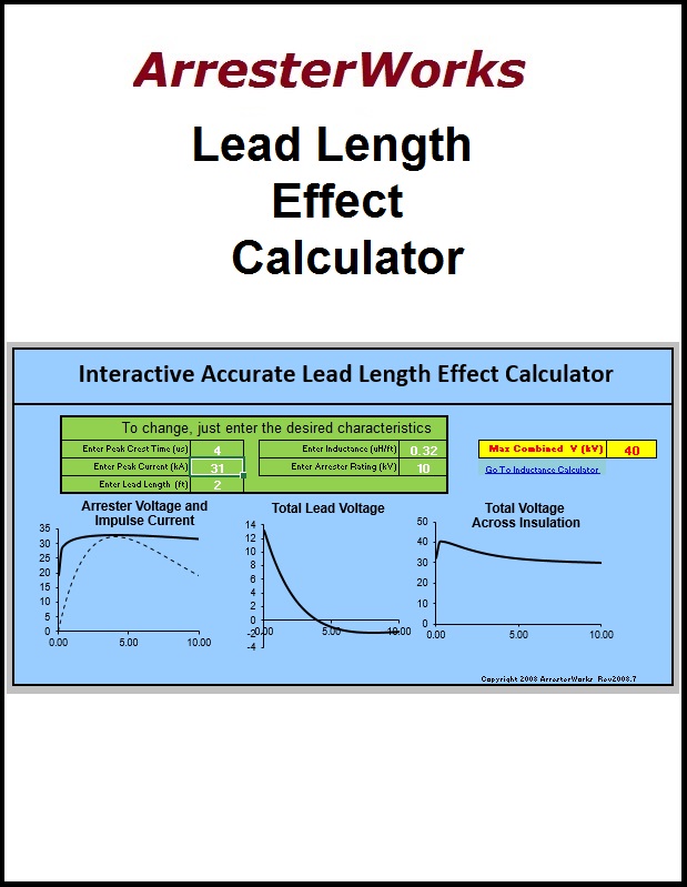 Interactive Lead Length Effect Calculator